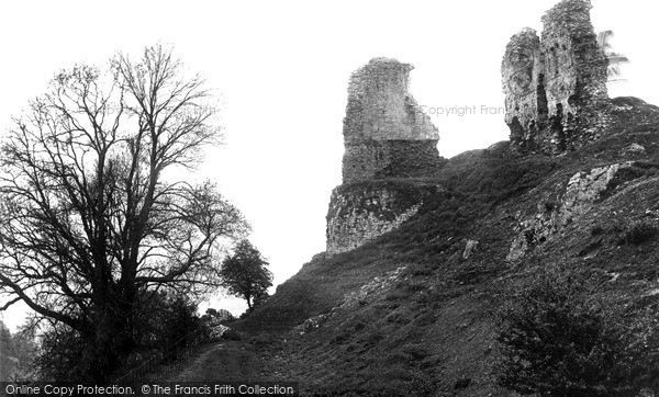 Photo of Montgomery, The Castle Ruins c.1939