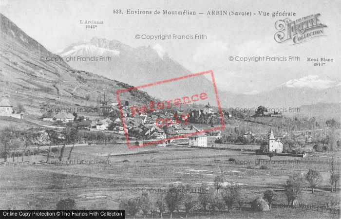 Photo of Montmélian, General View c.1910