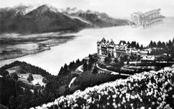 Caux And The Hachman c.1930, Montreux