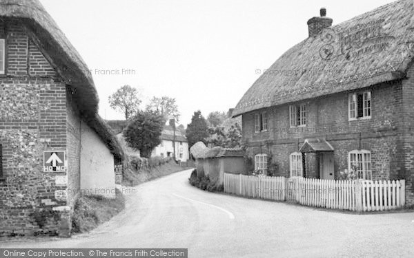 Photo of Monxton, The Village c.1950