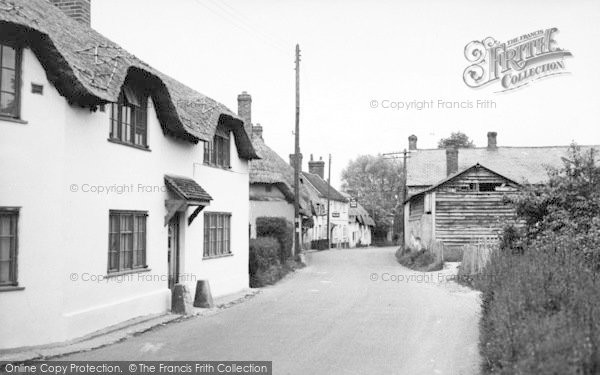 Photo of Monxton, The Village c.1950