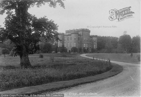 Photo of Monzie, The Castle 1899