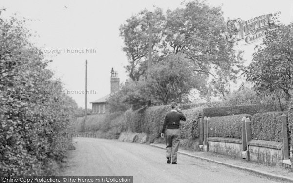 Photo of Moore, Man In Moss Lane c.1950