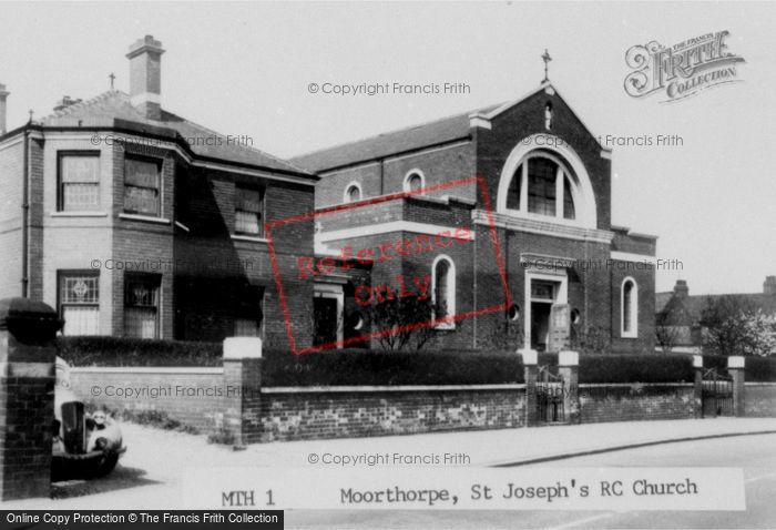 Photo of Moorthorpe, St Joseph's Roman Catholic Church c.1960