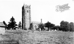 St Mary's Church c.1960, Morchard Bishop