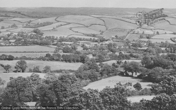 Photo of Morcombelake, View From Langdon Hill c.1955