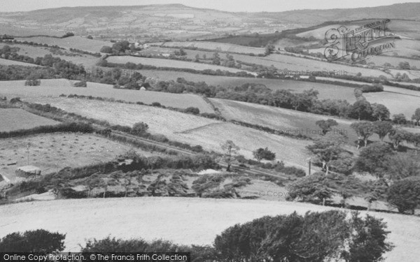 Photo of Morcombelake, View From Langdon Hill c.1955