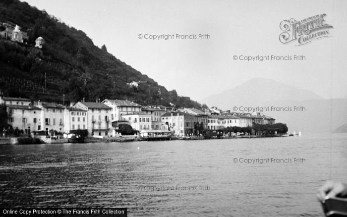 Photo of Morcote, From Lake Lugano c.1938