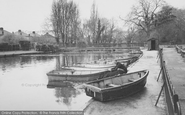 Photo of Morden, Boating Pool, Ravensbury Park c.1960