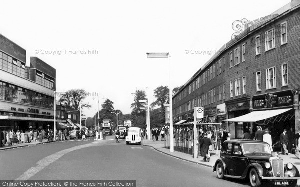 Photo of Morden, London Road c.1955