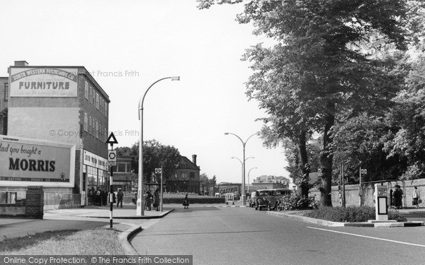 Photo of Morden, Morden Hall Road c.1955