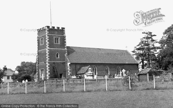 Photo of Morden, St Lawrence Church c1955