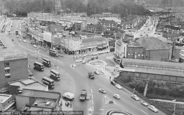 Photo of Morden, The Centre c.1965