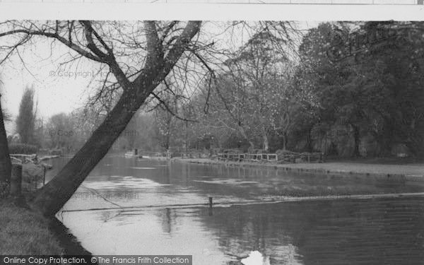 Photo of Morden, The River, Ravensbury Park c.1960