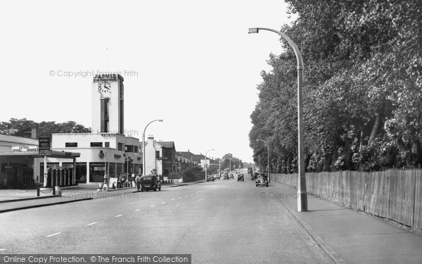 Photo of Morden, Wimbledon Road c.1955