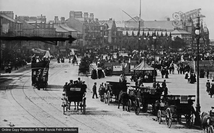 Photo of Morecambe, Carriages On The Promenade 1899