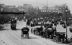 Carriages On The Promenade 1899, Morecambe