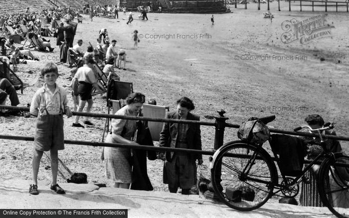 Photo of Morecambe, Central Beach 1949