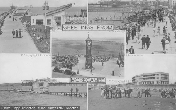 Photo of Morecambe, Composite c.1955