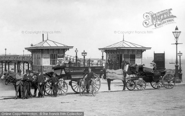 Photo of Morecambe, Entrance, The Central Pier 1888
