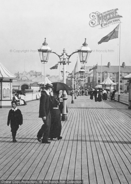 Photo of Morecambe, On West End Pier 1899
