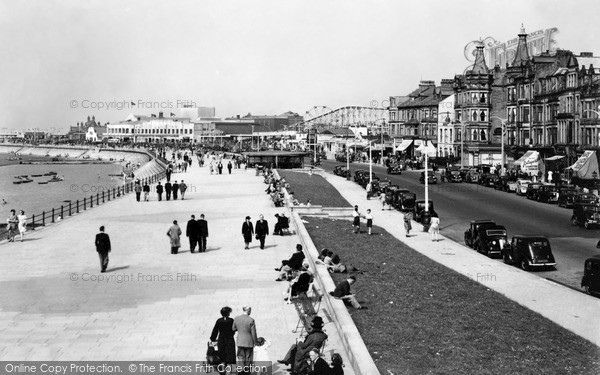 Photo of Morecambe, Promenade And Fun Fair c.1950
