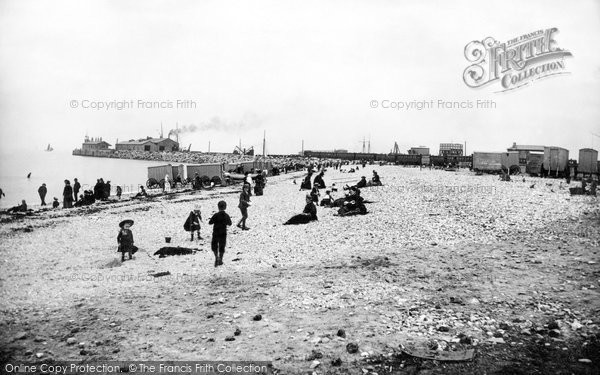 Photo of Morecambe, The Beach 1888