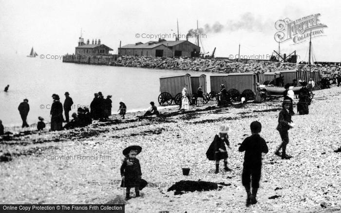 Photo of Morecambe, The Beach 1888