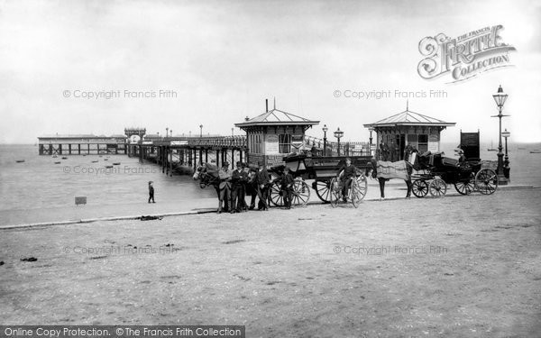 Photo of Morecambe, The Central Pier 1888