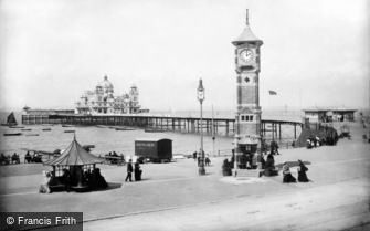 Morecambe, the Central Pier 1906