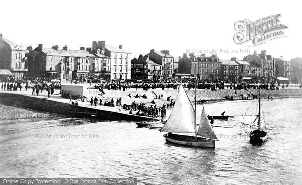 Photo of Morecambe, The Esplanade 1888