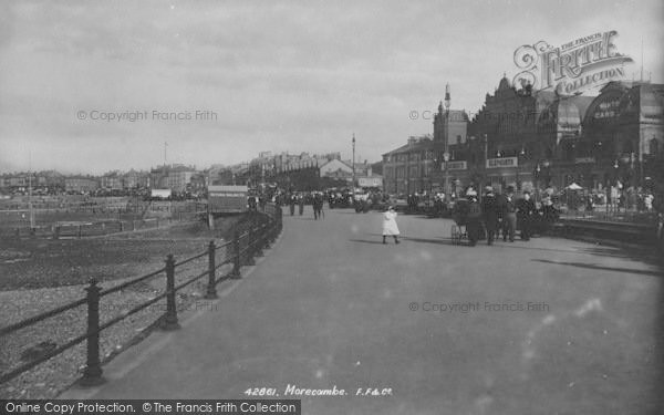 Photo of Morecambe, The Esplanade And Winter Gardens 1899