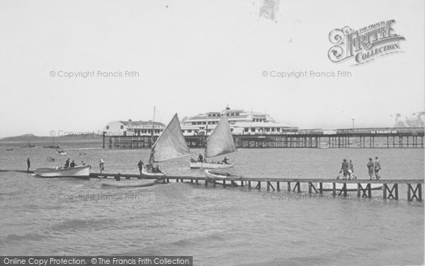 Photo of Morecambe, The Pier And Boats c.1955