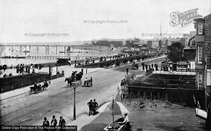 Photo of Morecambe, The Promenade c.1890