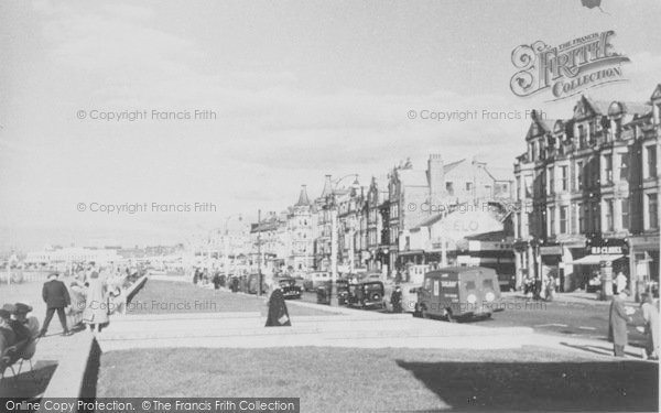 Photo of Morecambe, The Promenade c.1955