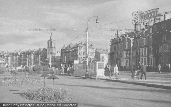 Photo of Morecambe, The Promenade c.1955