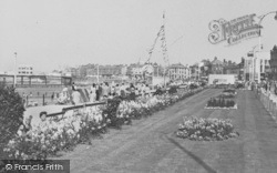 The Promenade Gardens c.1950, Morecambe