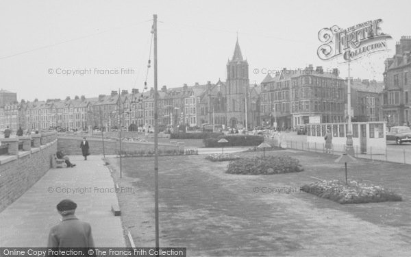 Photo of Morecambe, The Promenade, West End c.1955