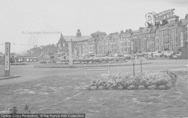 Photo of Morecambe, The Promenade, West End c.1955