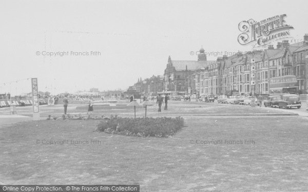 Photo of Morecambe, The Promenade, West End c.1955