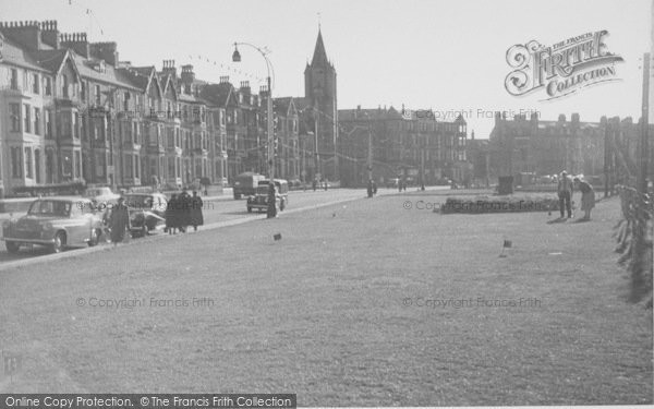 Photo of Morecambe, The Putting Greens And Marine Road c.1955