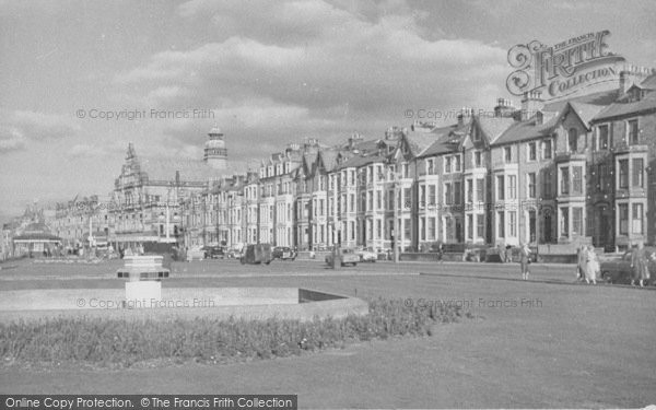 Photo of Morecambe, The Putting Greens And Marine Road c.1955