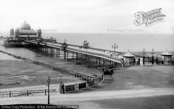 Photo of Morecambe, The West End Pier 1896