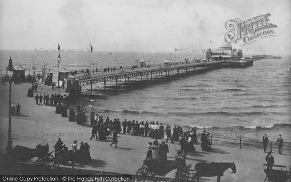 Photo of Morecambe, The West End Pier 1899