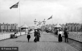 Morecambe, the West End Pier 1899