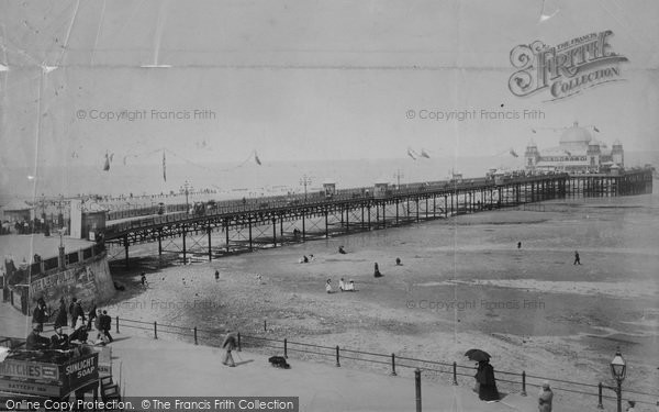 Photo of Morecambe, The West End Pier c.1890