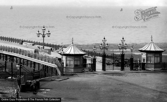 Photo of Morecambe, The West End Pier Entrance 1896