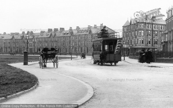 Photo of Morecambe, Tram, The West End 1896