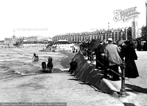 Photo of Morecambe, West End Promenade 1899