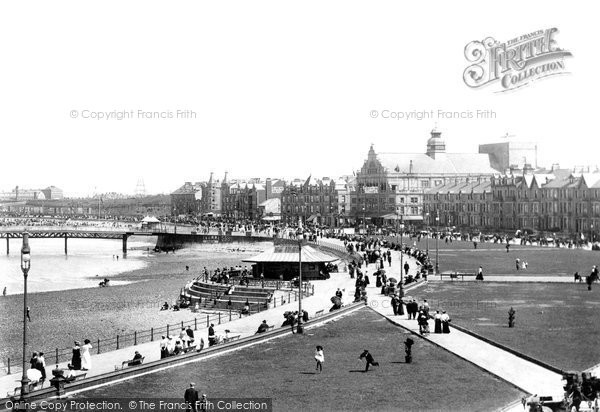 Morecambe, West End Promenade 1903 - Francis Frith